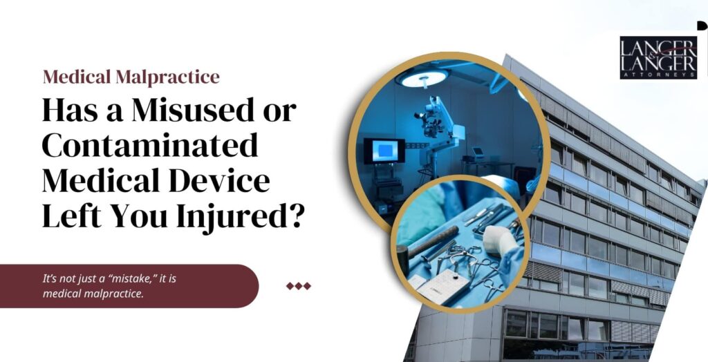 Has a Misused or Contaminated Medical Device Left You Injured