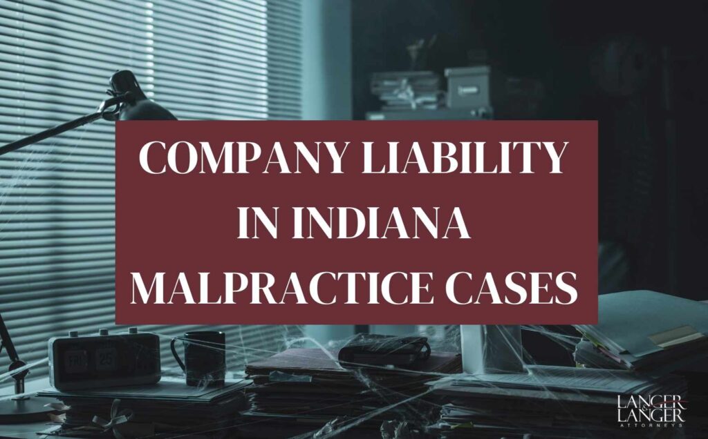 company liability in indiana malpractice cases