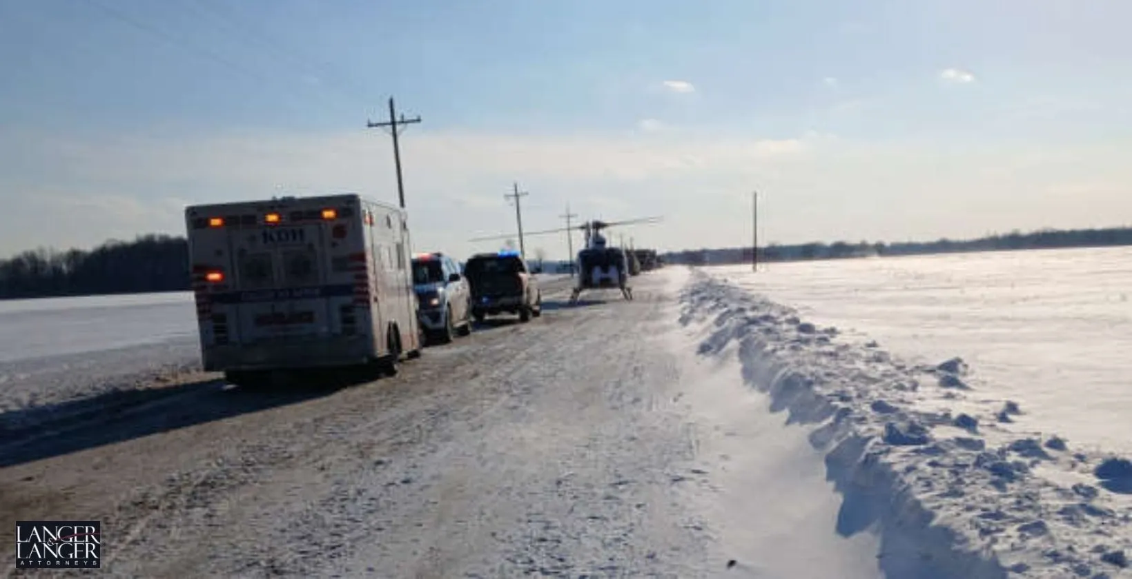 Three Airlifted Following Serious Crash