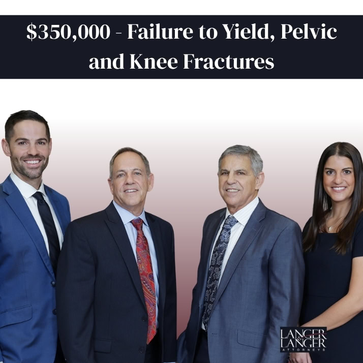 350000 Failure to Yield, Pelvic and Knee Fractures