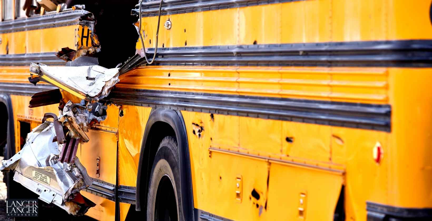 Crash Involving Two School Buses