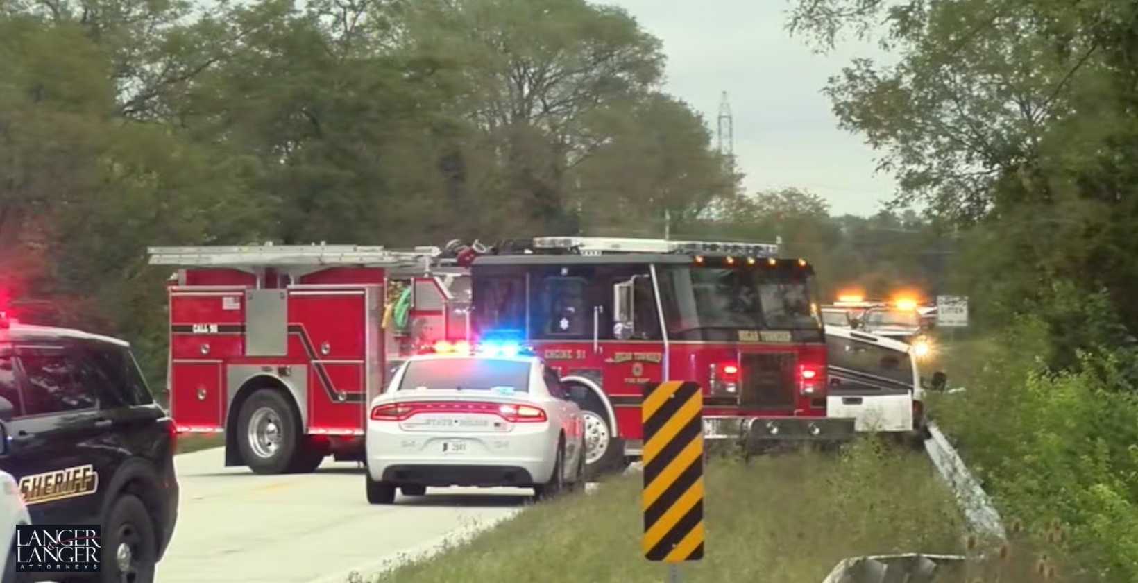 One Dead in Two-Vehicle Crash