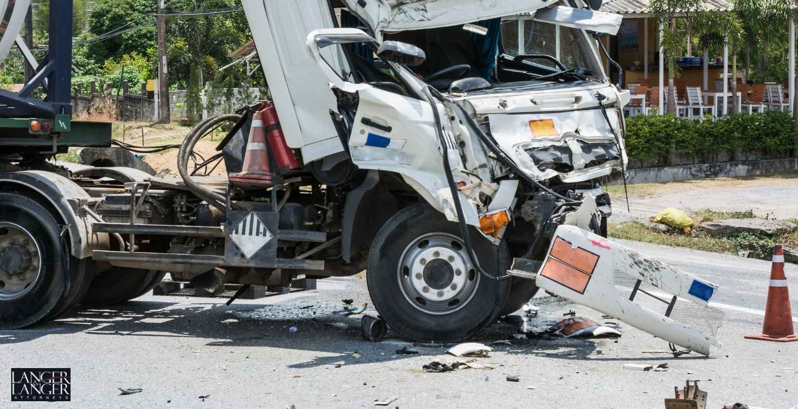 Semi Driver Airlifted After Multi-Vehicle Crash