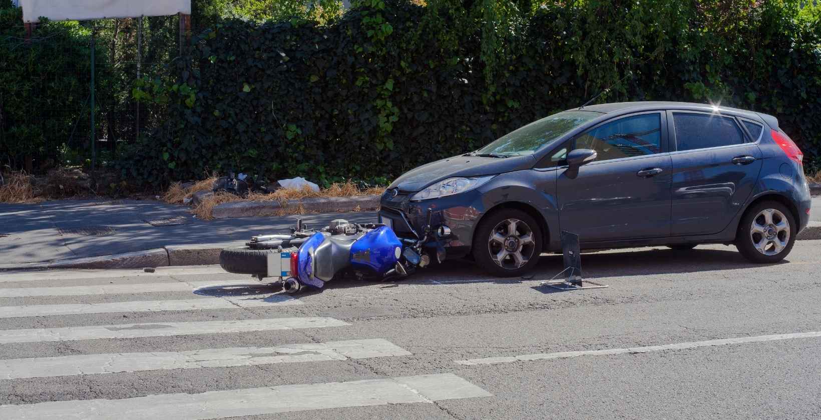 Woman Airlifted After Motorcycle vs Jeep Crash