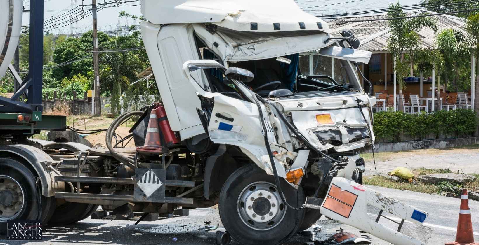Semi Driver Airlifted After Crash